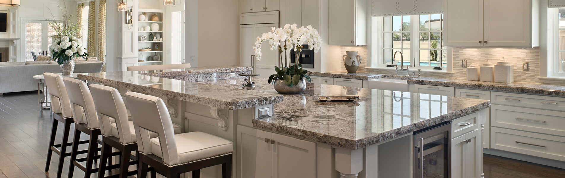 Granite Countertop and Island